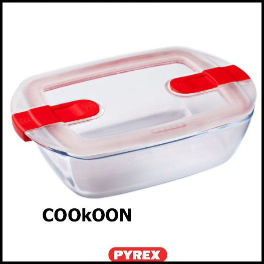 pyrex cook&heat rechthoekige ovenschaal 1.1 1l