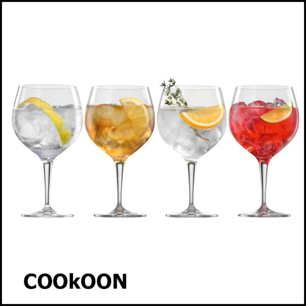 spiegelau gin tonic multi-drink glas - set van 4 stuks